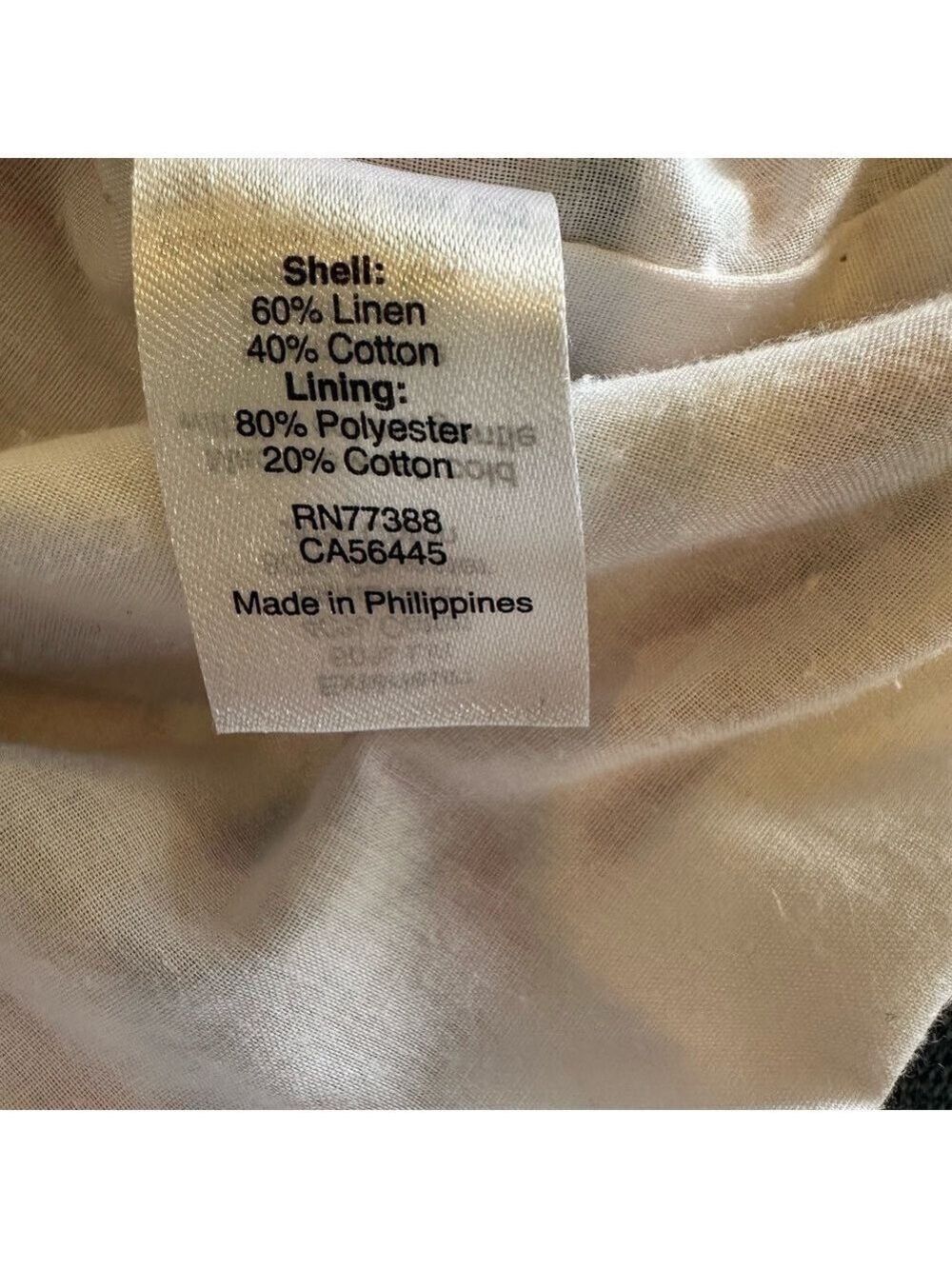 J. Crew Linen Blend One Shoulder Dress Size Small - Picture 5 of 5